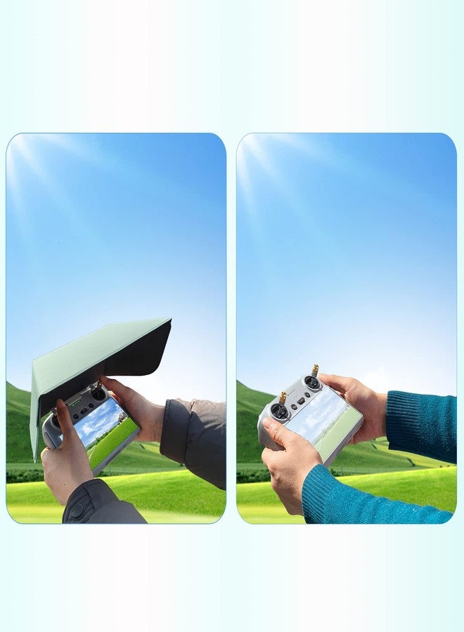 Hanatora Sun Hood Shade for DJI RC(Mavic 3 Classic/Pro,Mini 3/3 Pro Remote Controller),Foldable Monitor Sunshade Accessories - Image 3